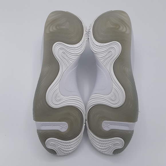 Under Armour Men's Spawn Low Basketball Shoe White - Picture 6 of 6